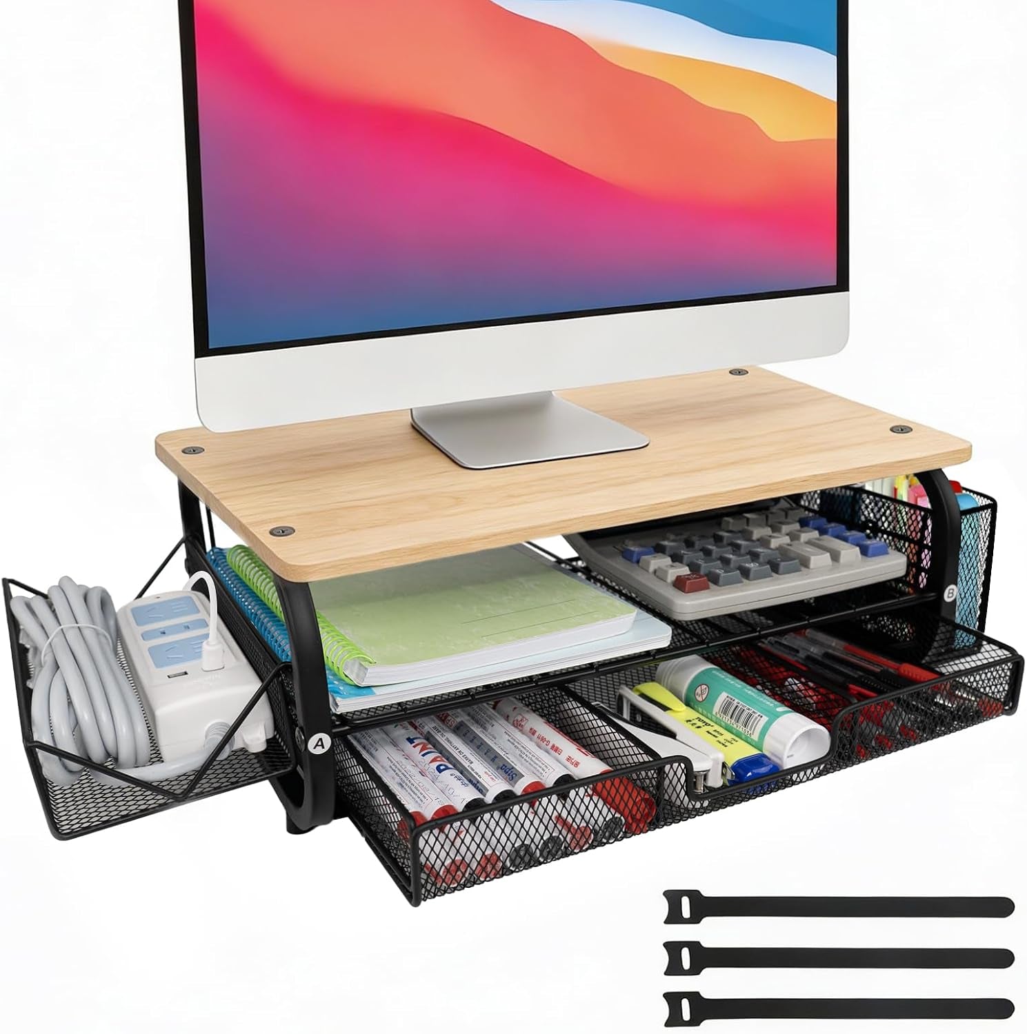 Desk Organizers and Accessories Monitor Riser