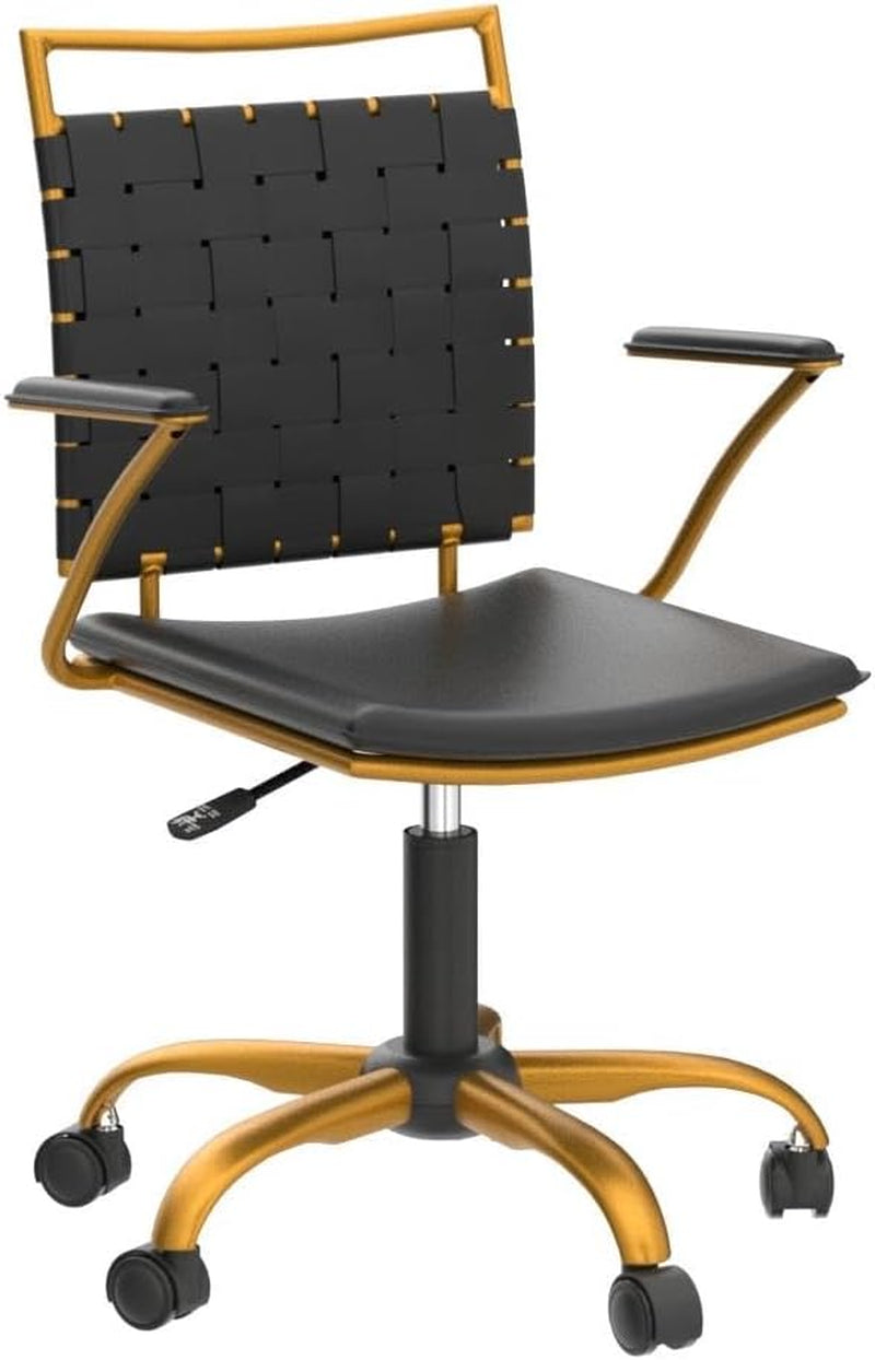 LUX MODERNS Black Desk Chair