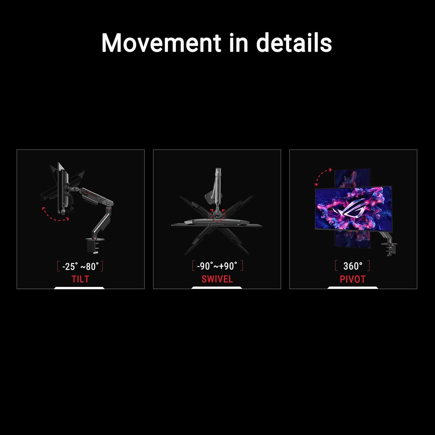 ASUS ROG Ergo Monitor Arm